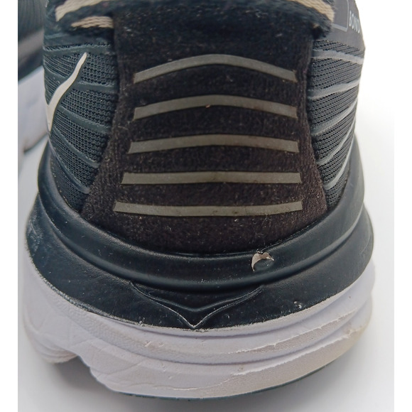 Hoka One One Bondi 7 Sneakers Men 11.5 Black Athletic Running Shoes Logo 1110518 - Picture 11 of 14